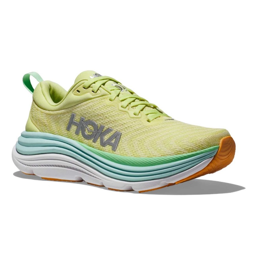 HOKA Women's Lime Green Running Shoe - Lightweight Cushioning